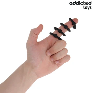 ADDICTED TOYS - ZESTAW PIERÅCIENI SILIKONOWYCH DOCISKOWYCH